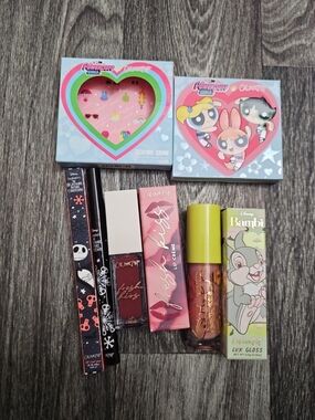 ColourPop Makeup Lot - Powerpuff Girls, Bambi, Nightmare Before Christmas